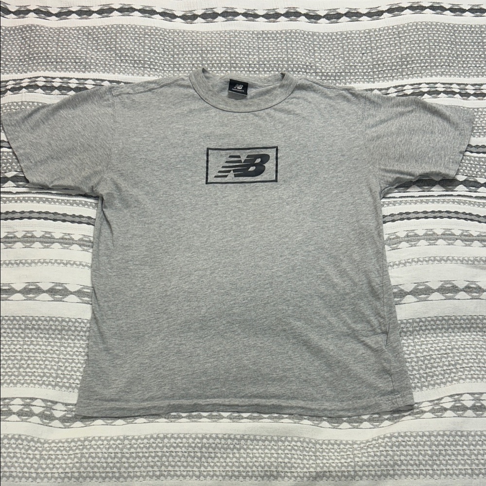 New Balance Heather Gray Short Sleeve Tee